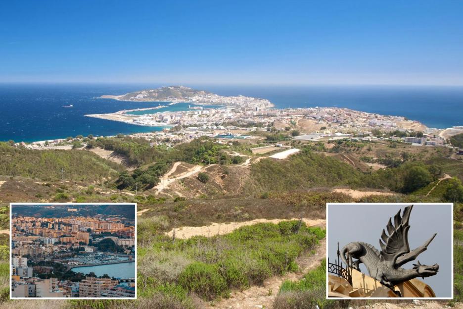 Discover the Tiny Spanish City in Africa Featuring Its Own 'House of the Dragons'!