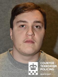 Mugshot of Brogan Stewart, convicted of planning terrorist attacks.