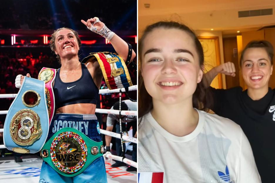 Ellie Scotney reveals promise she made to late friend Georgia O’Connor before emotional world title win