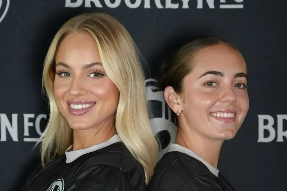 ‘World’s most beautiful footballer’ Ana Maria Markovic seals shock transfer to play alongside her own SISTER