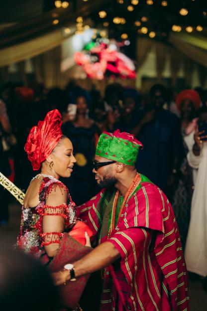 When Love &#038; Culture Meets! Enjoy Karen and Dejo&#8217;s Yoruba Trad 32