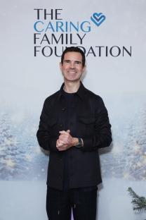 Jimmy Carr at The Caring Family Foundation event.
