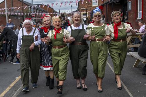 Brits party like it’s 1945 as UK celebrates 80th anniversary of VE Day with a proper knees-up