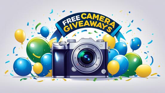 Free Camera Giveaways – The Best Providers and the Best Deals