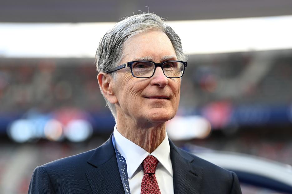 John W. Henry, owner of Liverpool F.C. at the UEFA Champions League final.