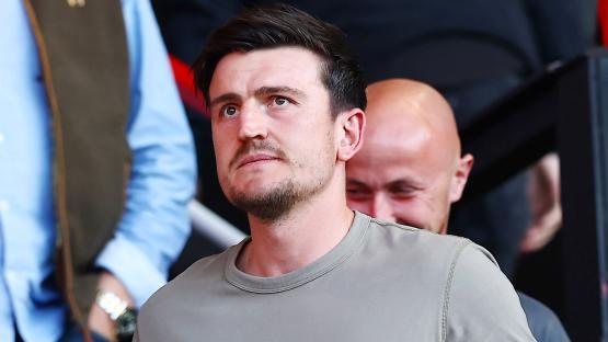 Harry Maguire gets over Man Utd woes with trip to watch former club in Championship play-off clash