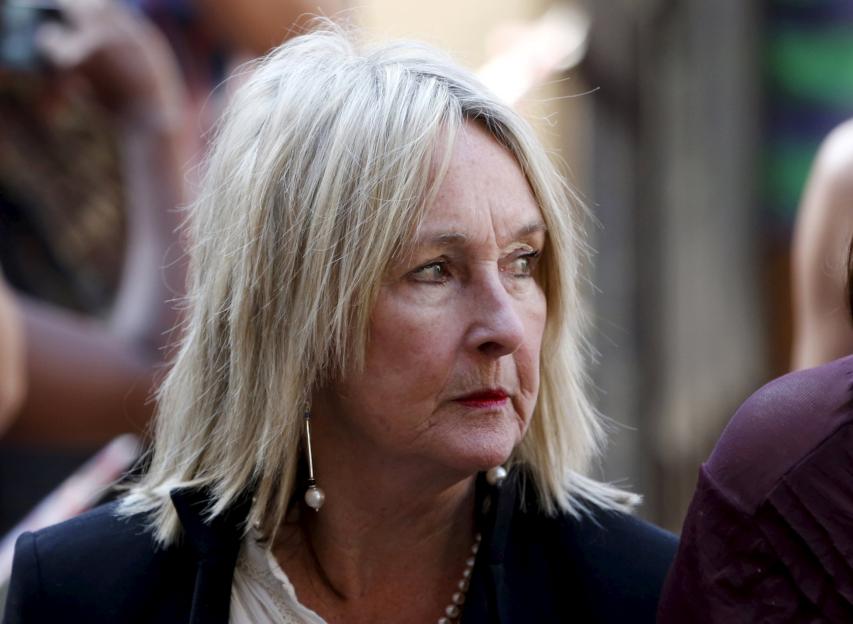 June Steenkamp at the Oscar Pistorius trial.