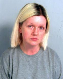 Mugshot of Virginia McCullough, who murdered her parents.
