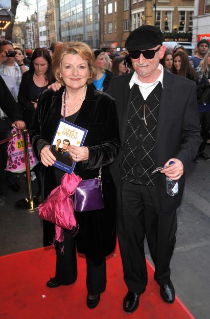 Brenda Blethyn and her husband Michael Mayhew.
