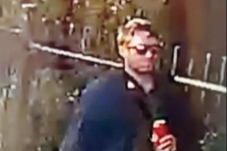 Two girls, 12 and 13, sexually assaulted by man while sat on bench outside McDonald’s – as CCTV released