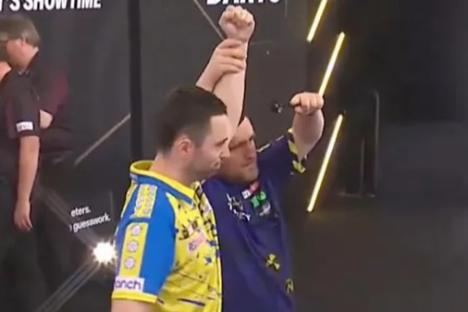 Fans spot Luke Littler’s classy gesture towards Luke Humphries after loss in final of Premier League Darts