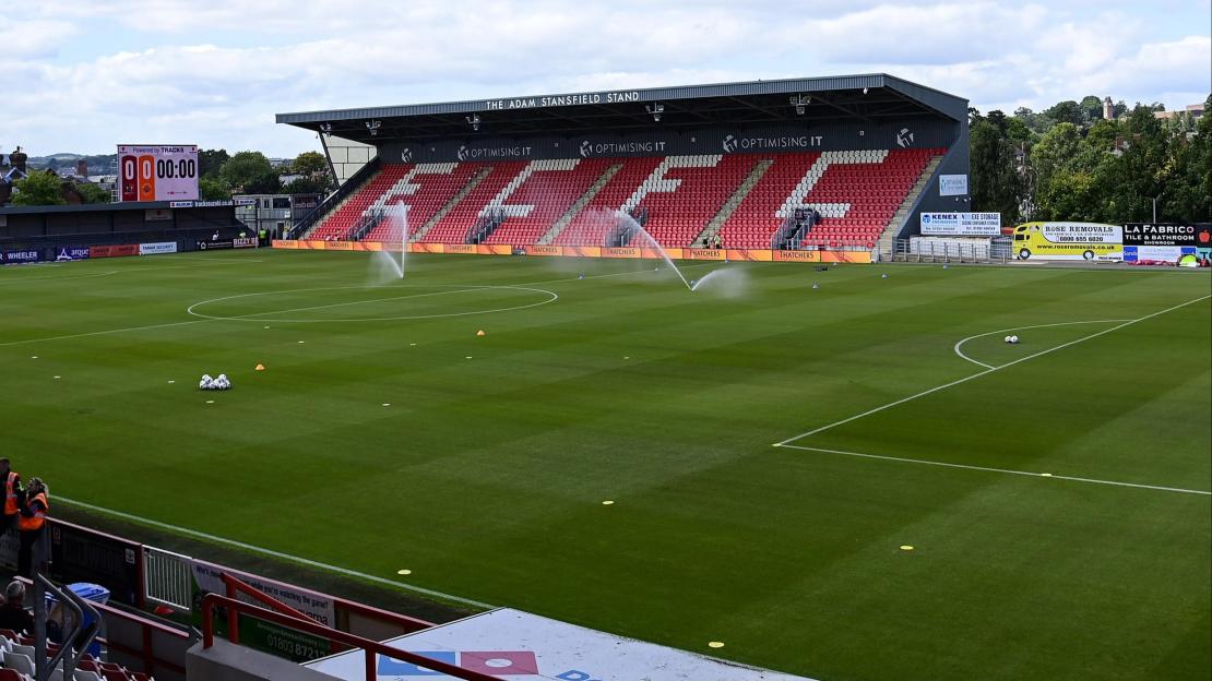EFL clash stopped after medical emergency in crowd as players are forced to leave pitch