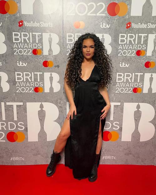 Lousha Liddell at the 2022 Brit Awards.