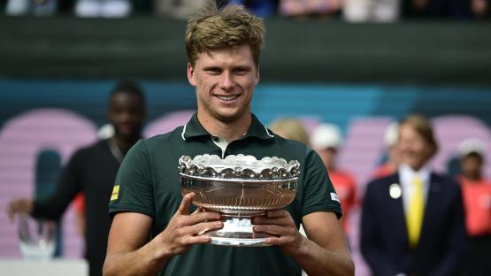 Tennis star, 24, who battled severe autism and was banned over drugs tests becomes third-lowest ranked ATP title winner