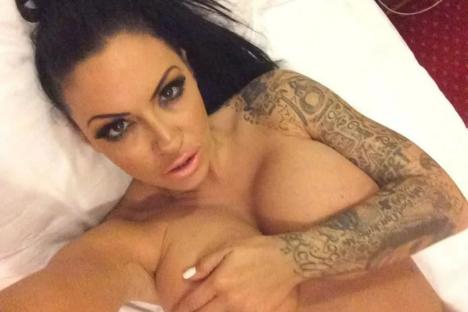 Jodie Marsh strips topless for sexy bed selfie as she relaunches glamour career after saying she’s ‘fat but happy’