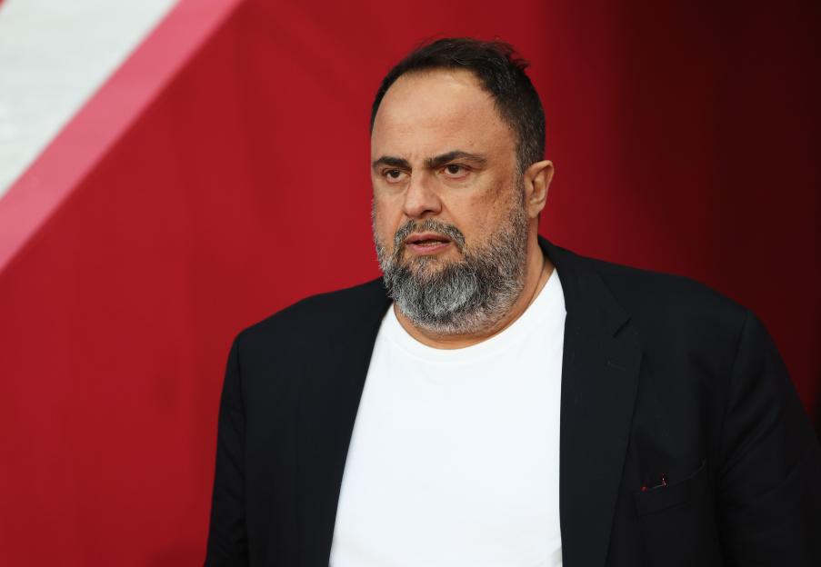 Evangelos Marinakis, owner of Nottingham Forest.