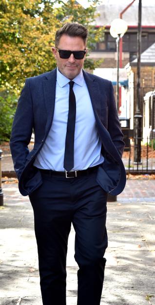 Marc Cole-Jones, a romance fraudster who stole £600,000 from six women, arriving at Chester Crown Court.