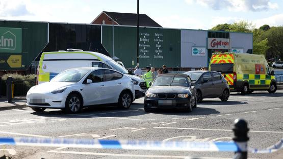 Woman killed & three, including child, injured after car ploughs into pedestrians as driver, 49, arrested over ‘murder’