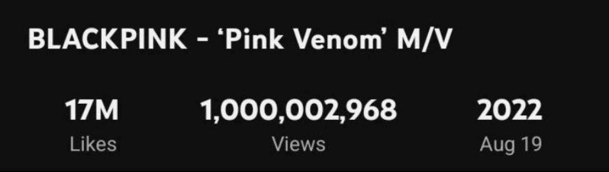 Blackpink-pink-venom-1-billion-views