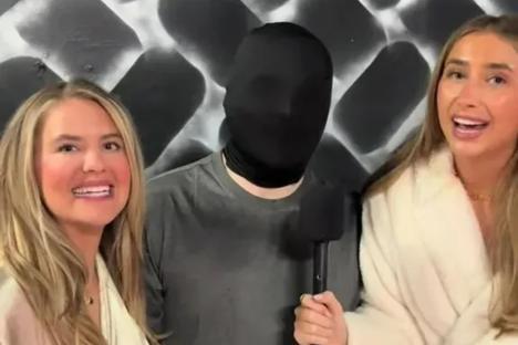 Lily Phillips makes sick boast about ‘taking man’s virginity’ as he hides his face behind balaclava in new video