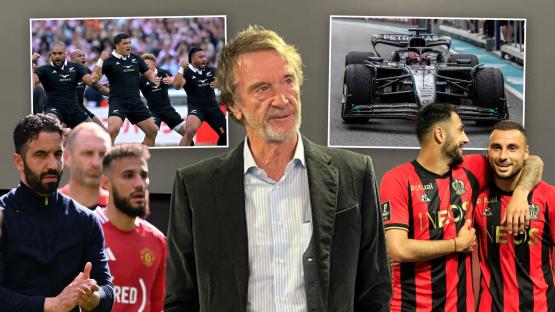 How Sir Jim Ratcliffe’s other sporting ventures are going as Man Utd chief admits Nice are ‘so much better without’ him
