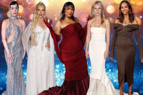 Katy Perry, Lizzo and Gwyneth Paltrow lead the glam as they hit the red carpet for the Breakthrough Prize ceremony