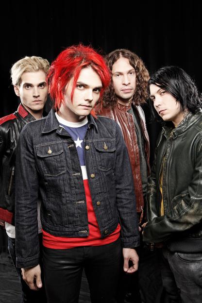 Promotional photo of My Chemical Romance.