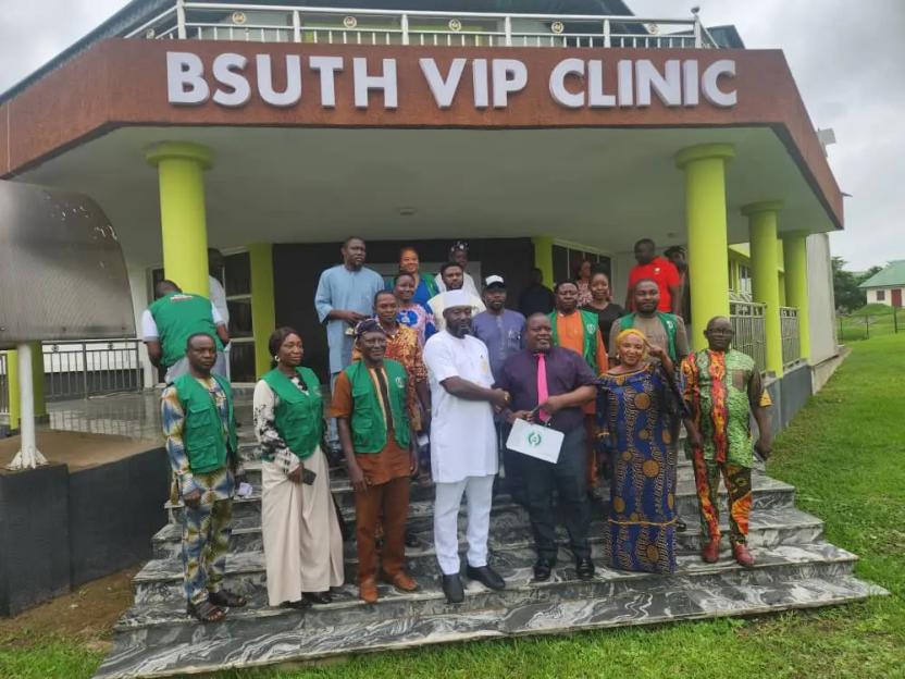 Oche sues for effective service delivery, commends Hwande’s impactful directorship of BSUTH