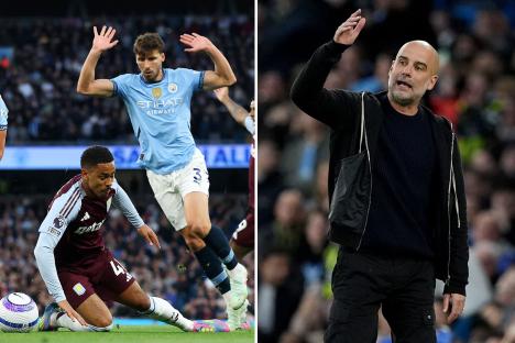 Man City crowd left raging after being shown VAR replay for controversial penalty with Pep Guardiola losing it