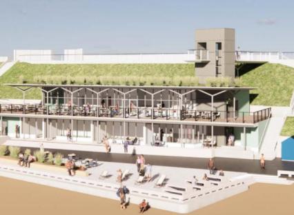 Seafront café and restaurant complex costs rise to £6m Lowescroft Seafront