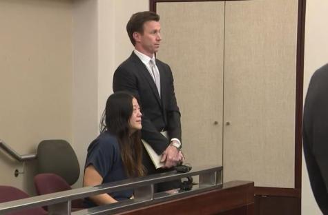 A former California Teacher of the Year crying in court.