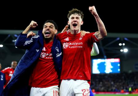 Brighton vs Nottingham Forest LIVE RESULT: Yates sends Reds to FA Cup last-four plus Rutter rushed to hospital – updates