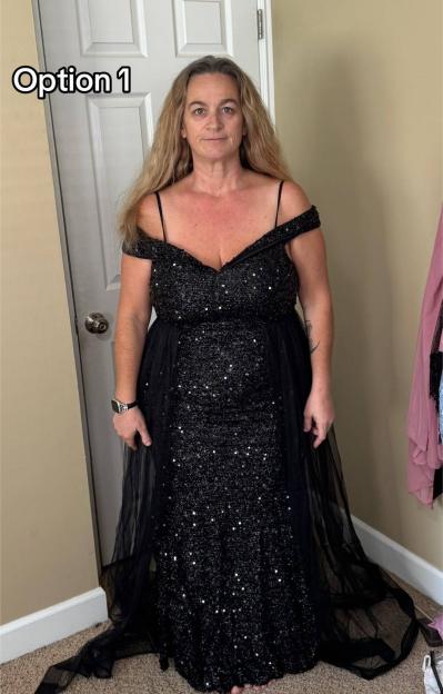 Mother-of-the-bride slammed for ‘attention-seeking’ dresses & many say she needs something more ‘modest’ & less ‘flashy’