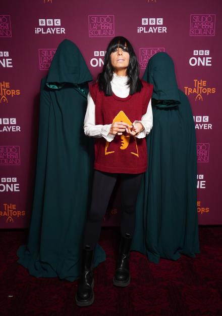 Claudia Winkleman at The Traitors season three launch.
