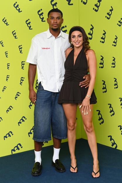 Toni Laites and Cach Mercer at an ITV event.