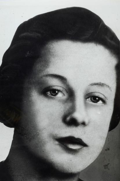 Black and white photo of Kathleen Maloney, a victim of the Christie murders.