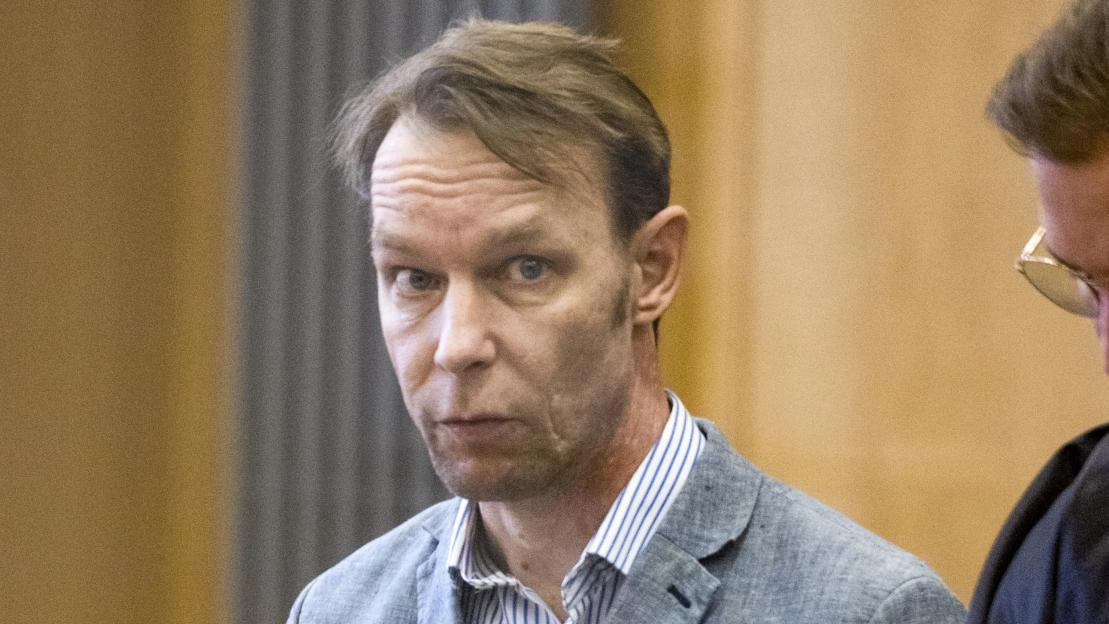 Christian Brueckner in court next to his defense team.
