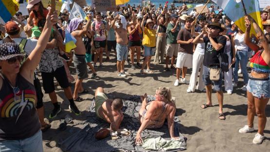 Chilling rise of anti-tourism protests as resorts get set for summer misery – but should you still go on your holiday?