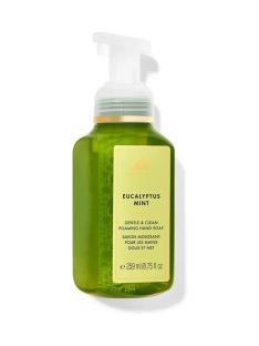 Bath & Body Works Eucalyptus Mint foaming hand soap bottle.