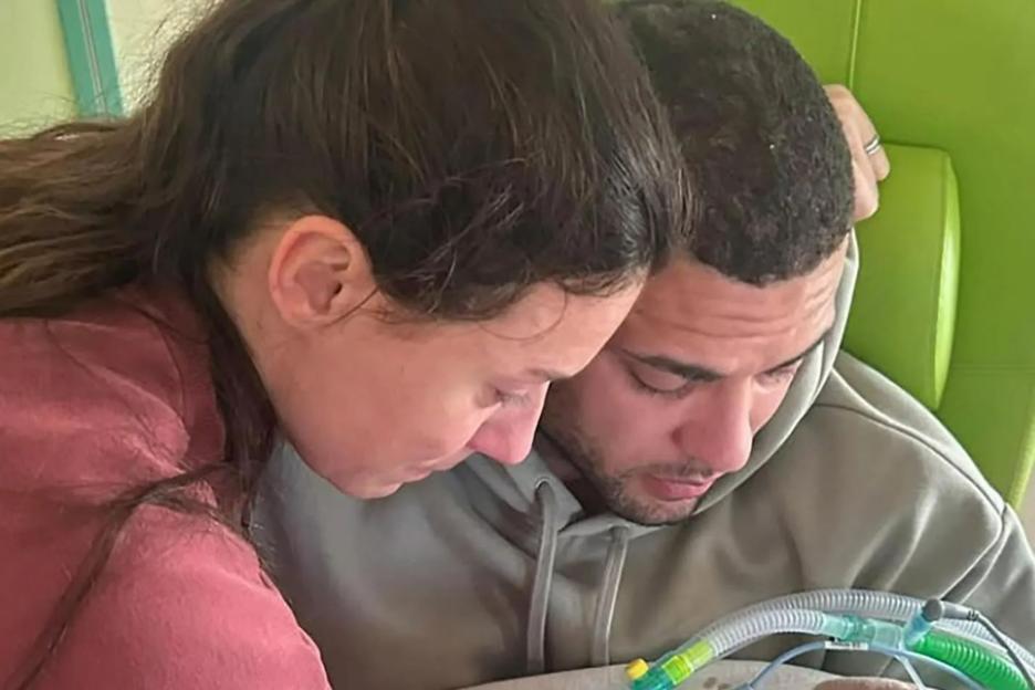 Gladiators star Steel reveals delicate medical procedure contributed to newborn son Leo’s death
