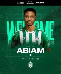 Abiam pens farewell message to NPFL after joining Lithuanian club