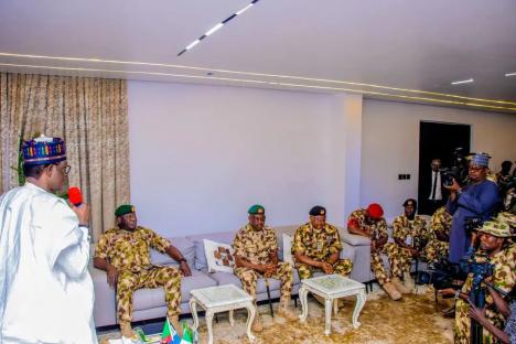 Army, Air Force must work together to defeat terrorism – Governor Buni