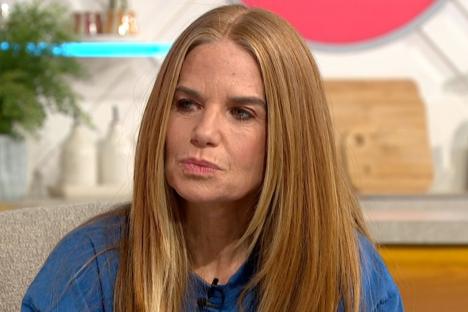 Awkward moment Patsy Palmer falls silent AGAIN as she’s quizzed on Mickey Rourke live on ITV