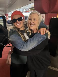 *** Shot for The Sun Online ***(pics and video): JoJo Siwa is pictured arriving at LAX on a British Airways flight from London, following a recent breakup with partner Kath Ebbs at a