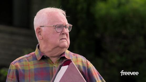 Ian Smith as Harold Bishop in the Neighbours trailer.