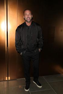 Calum Best at the Mr Porter grand opening.