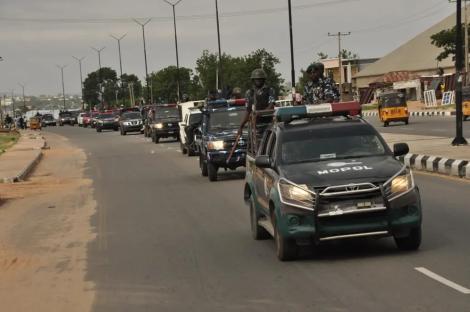 Security agencies stage show of force ahead Taraba investment summit 3
