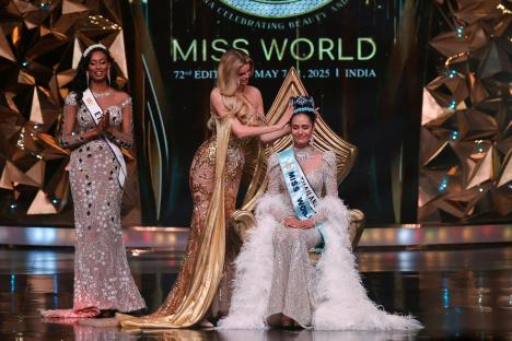 Miss Thailand crowned Miss World winner of 2025 after Brit contestant claimed she was ‘exploited’ by host nation
