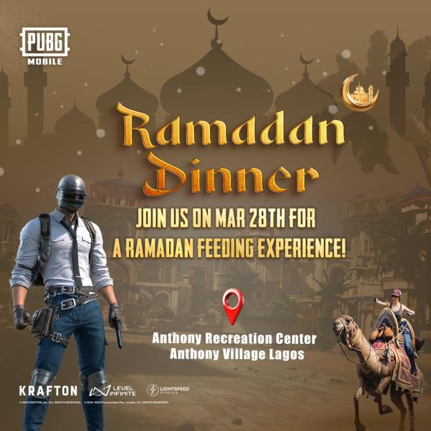 PUBG MOBILE announces community Iftar event in Lagos, Nigeria