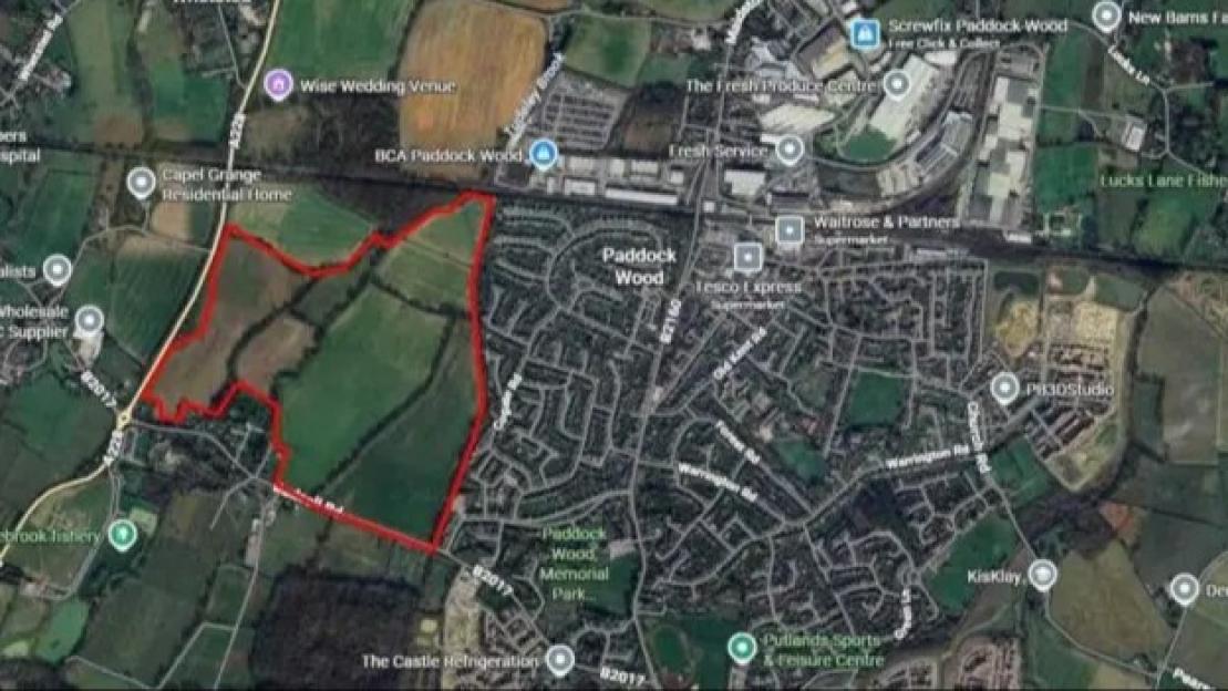 Giant new UK village as big as 64 football pitches with shops, schools & traveller site is unveiled in masterplan